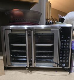 Gourmia French Door Digital Air Fryer Toaster Oven