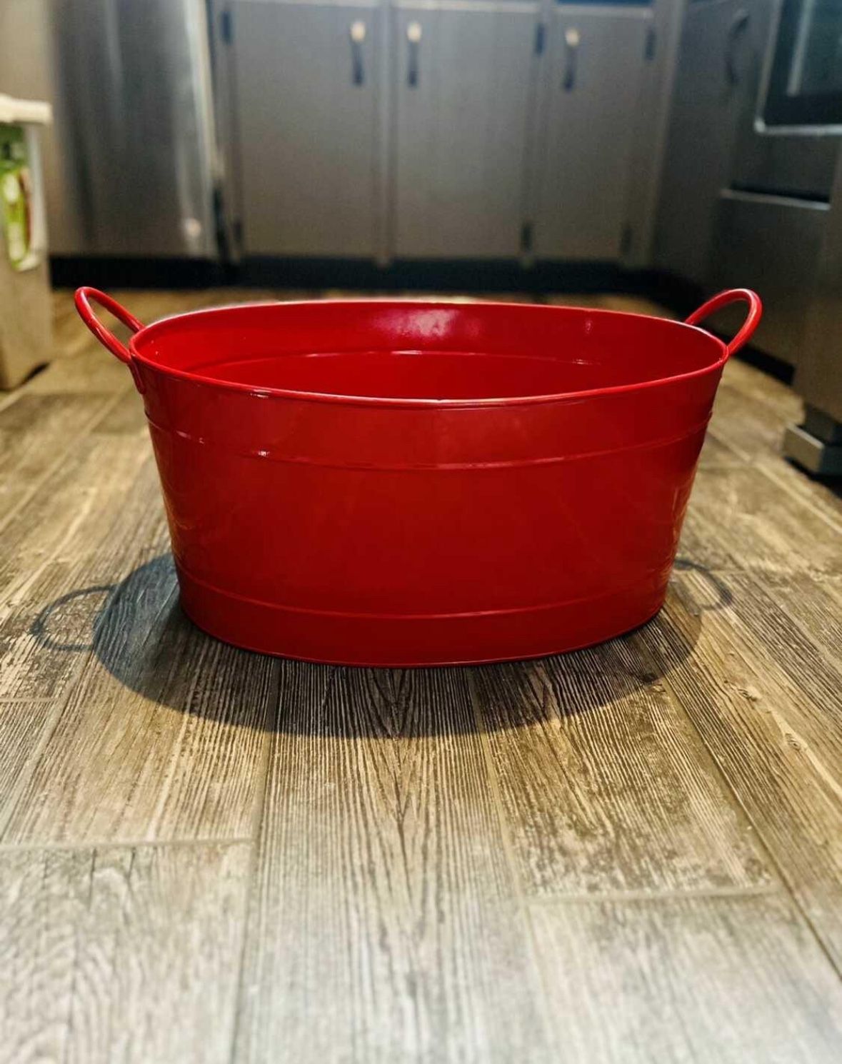 New Tablecraft Beverage Tub, 7 Gallon, Red