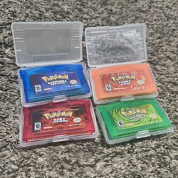 Pokemon GBA Games