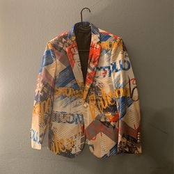 Trendy Pattern Sport Jacket - Size S