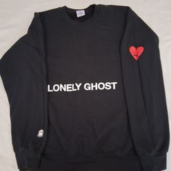 Lonely Ghost Women's Medium Pullover Sweater