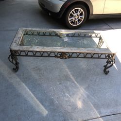 Marble Glass Dining Table and Coffee Table