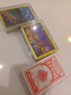 Playing Cards. $5 Each.  New