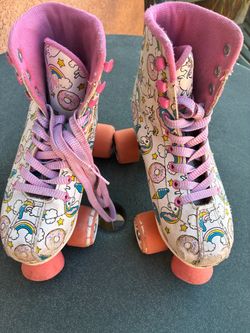 Youth rollerskates size 12–2
