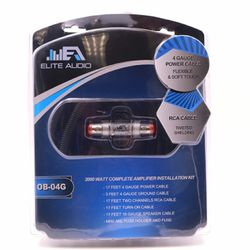 Entry Level 4 Gauge Amp Kit | Elite Audio