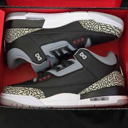 Cement Jordan 3 size 13