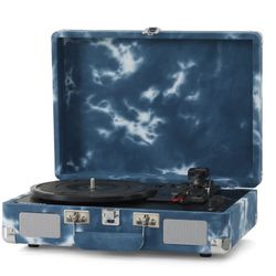 Crosley Cruiser Plus Portable Turntable with Bluetooth Out - Indigo CR8005F-IN