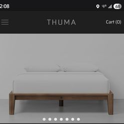 King bed classic walnut