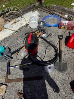 Mixed Tool Lot – Wet/Dry Vac, Shovel & More