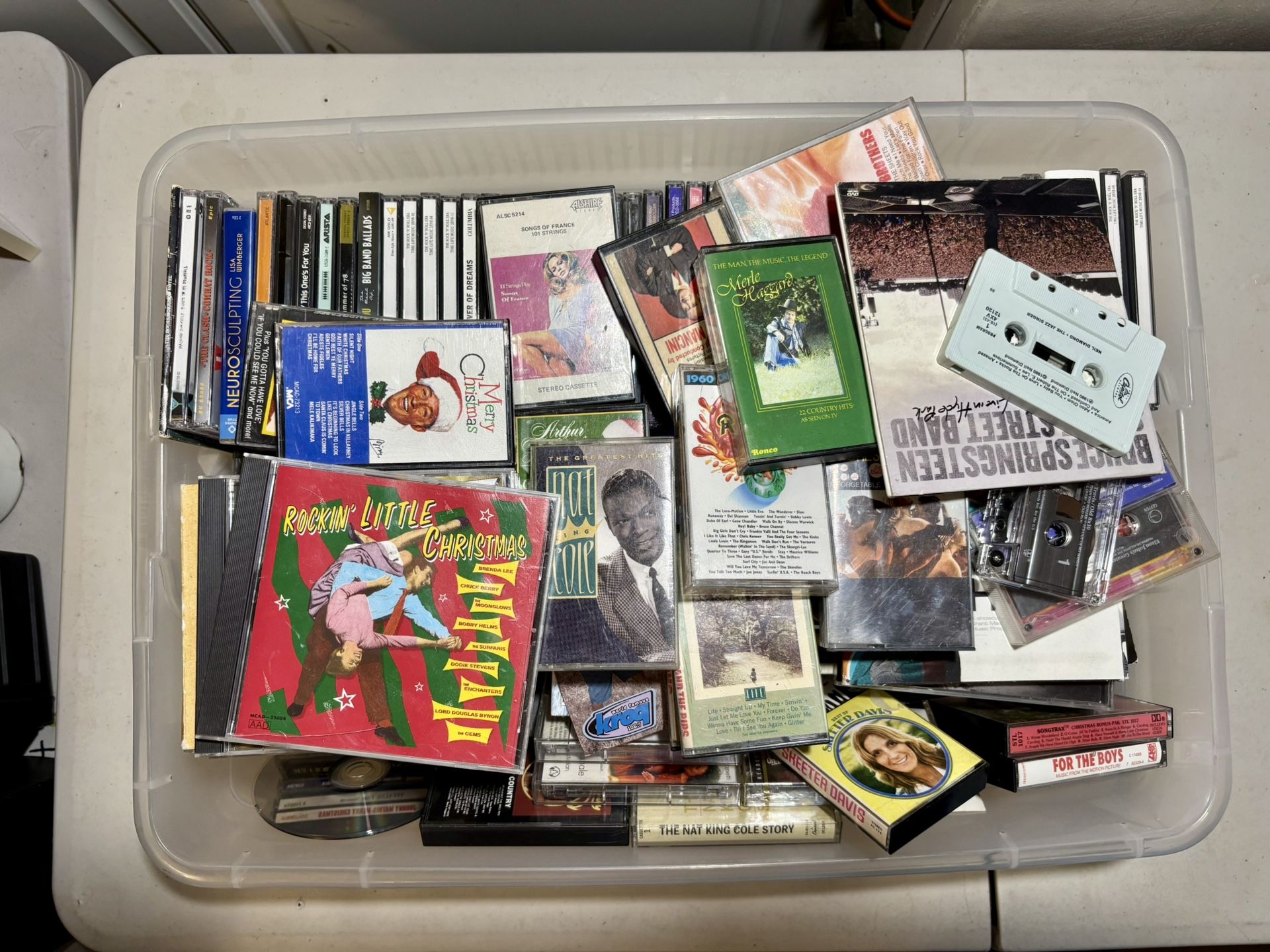 A Ton Of Cds And Cassette Tapes, Great Purchase For Reseller