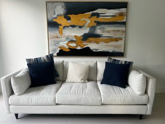 Modern Light Sofa — Excellent Condition
