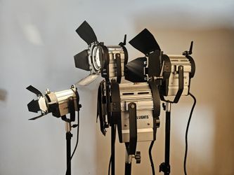 Video Lighting - 4 Tungsten Lights