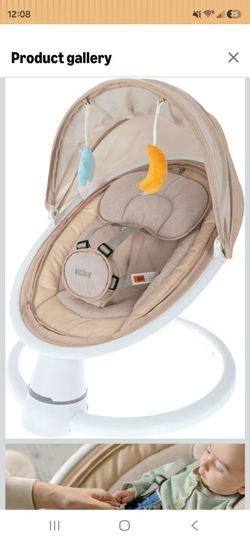 Nuby Baby Bouncer Seat with Canopy