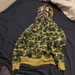 bape hoodie ABC Green