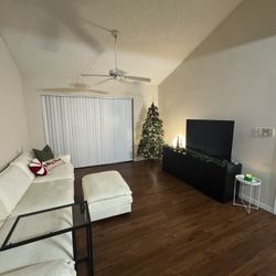 Tv, Tv Stand And Couch 