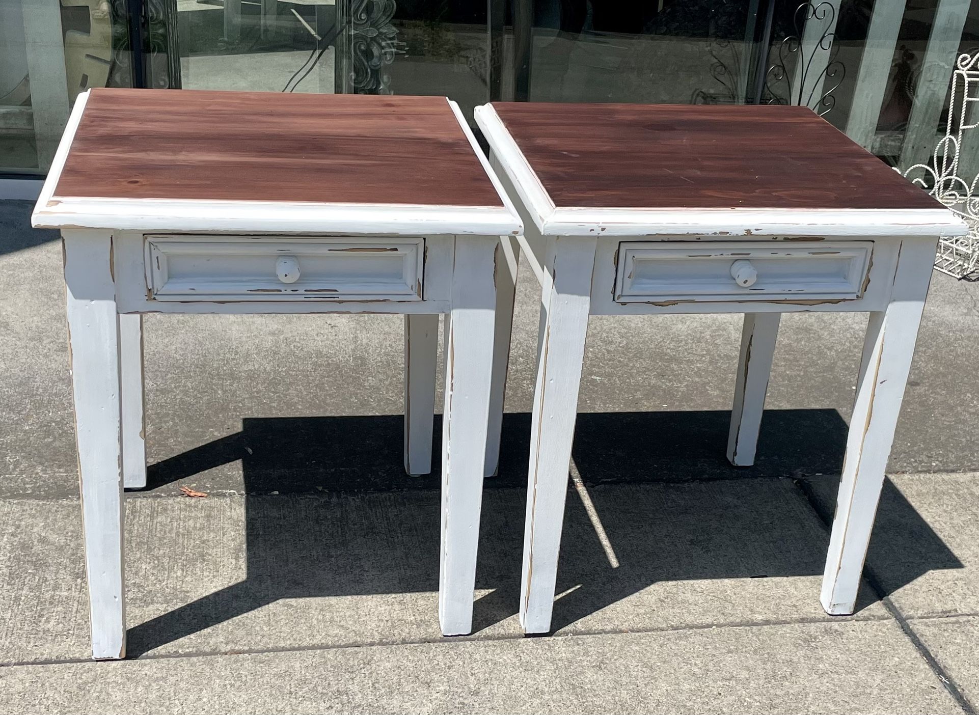White End Table Set