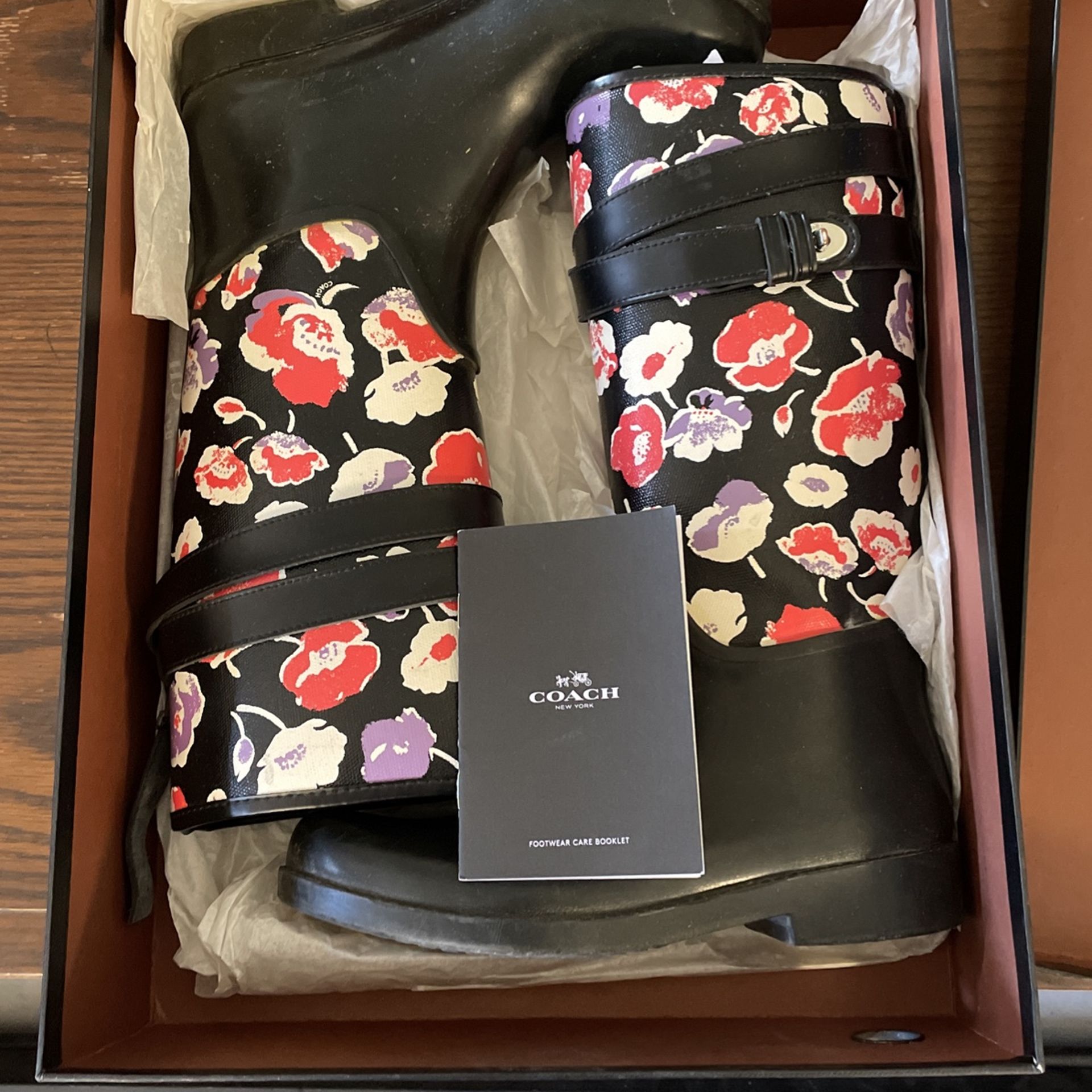 Coach Rain boots