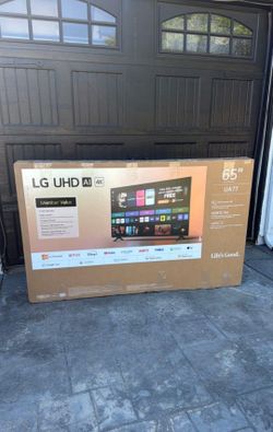 65UA77 65” Lg smart 4k led Uhd tv 