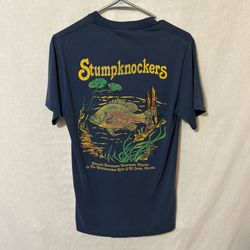 Port & Company Navy Graphic Tee