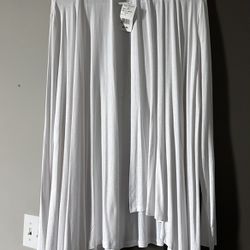 White cotton cardigan