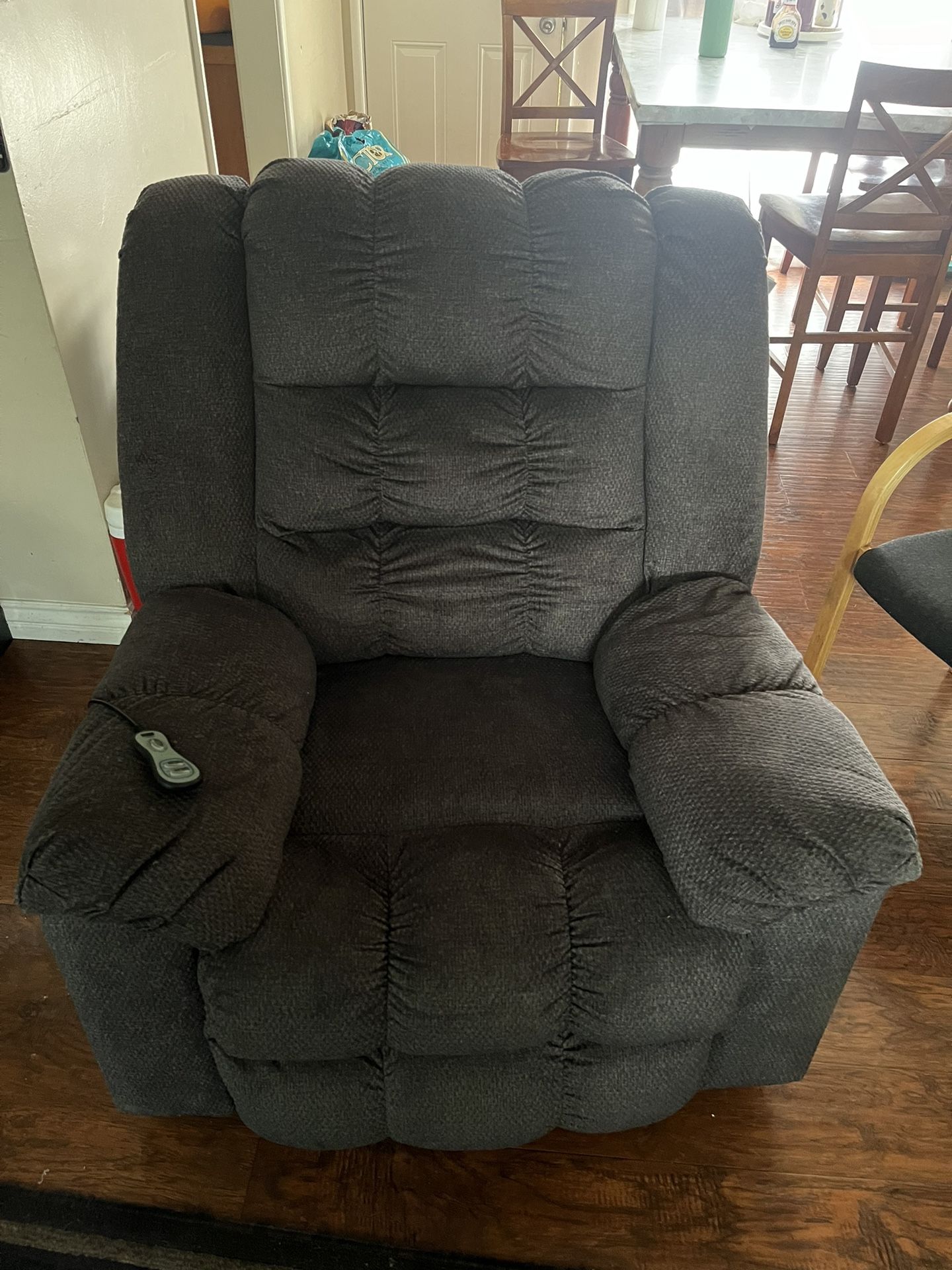 Drake Charcoal Rocker Recliner 