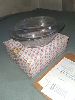 New princess house oval casserole 70$