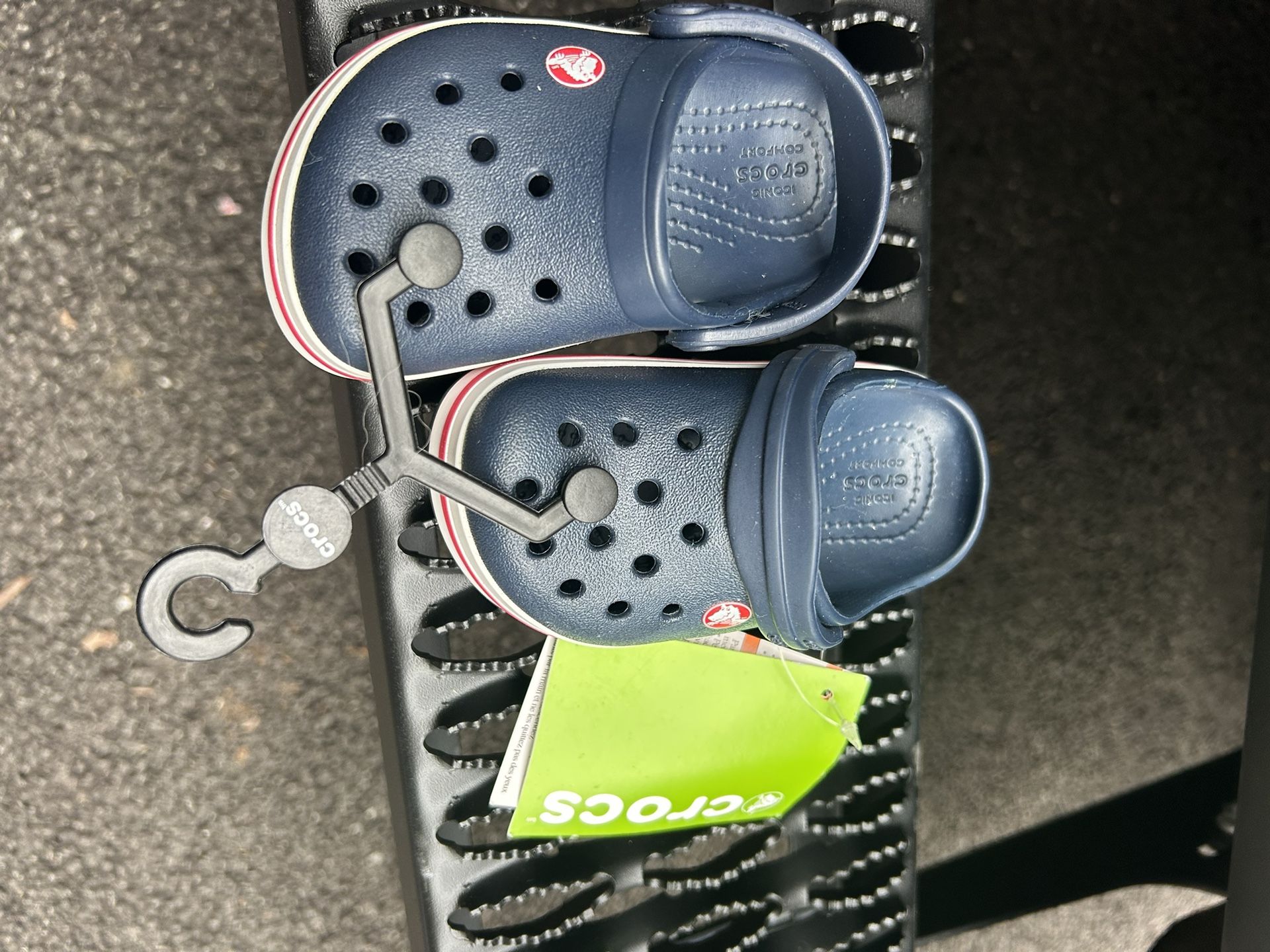 Crocband Clog K Navy/red