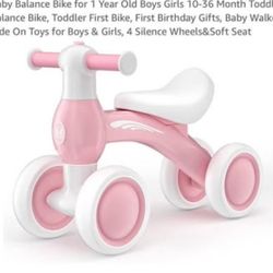 Baby’s Balance Bike for 1 Year Old Boys Girls 10-36 Month Toddler Balance Bike,