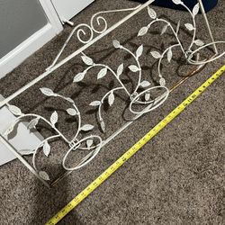 Metal Wall Decor, Planter Holder
