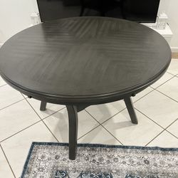 Round Grey Table 