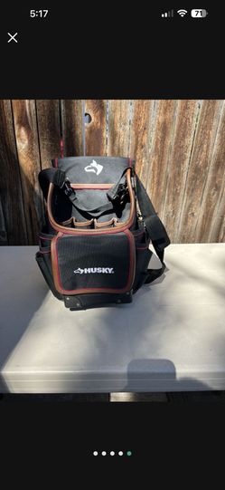 Husky Leather Trim Toolbag