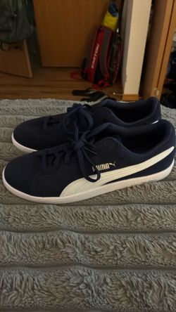 Brand new Blue Suede Puma men’s shoes size 12