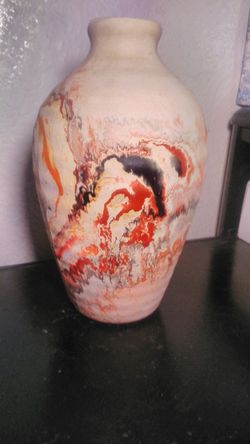 "NEMADJI POTTERY USA" - 9 INCH VASE