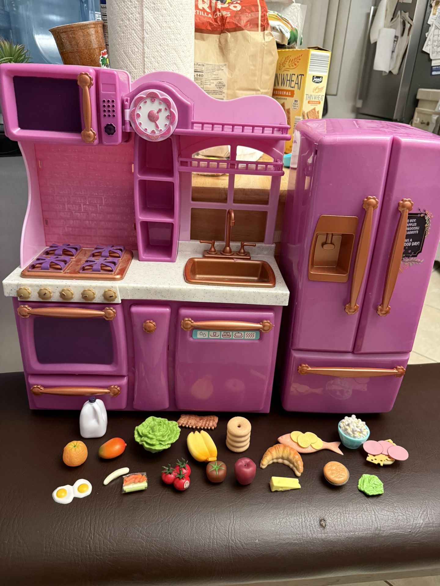 Our generation Mini kitchen & fridge