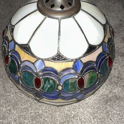 Vtg Victorian Lampshade