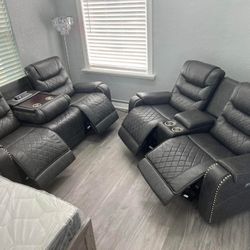 Sofá Y Loveseat. Financiamiento Disponible 