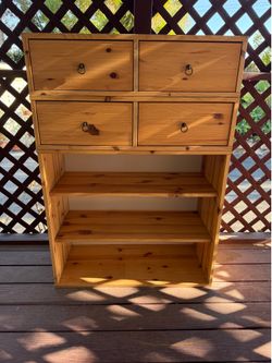FREE: Ikea bookshelf & drawers