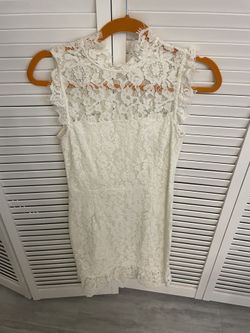 White Lace Dress