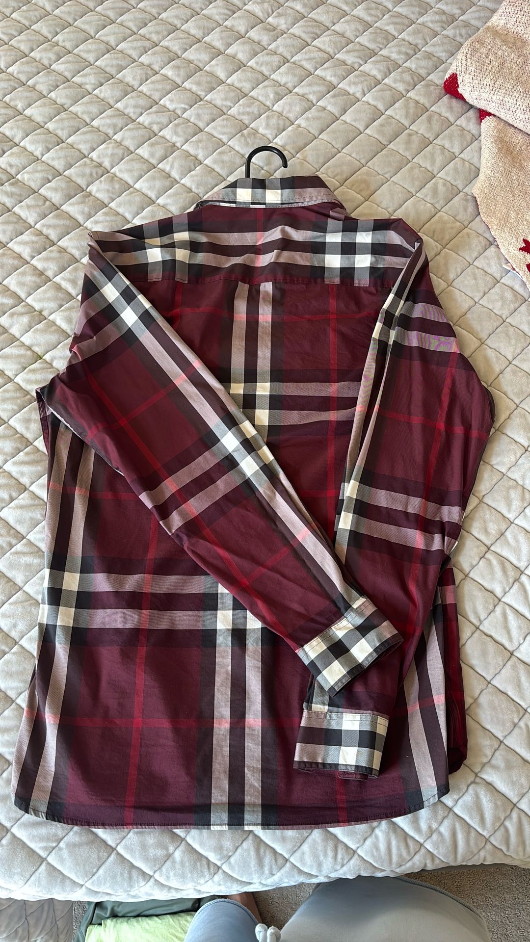 🚨Burberry Slim Fit Cotton Button Up 🚨