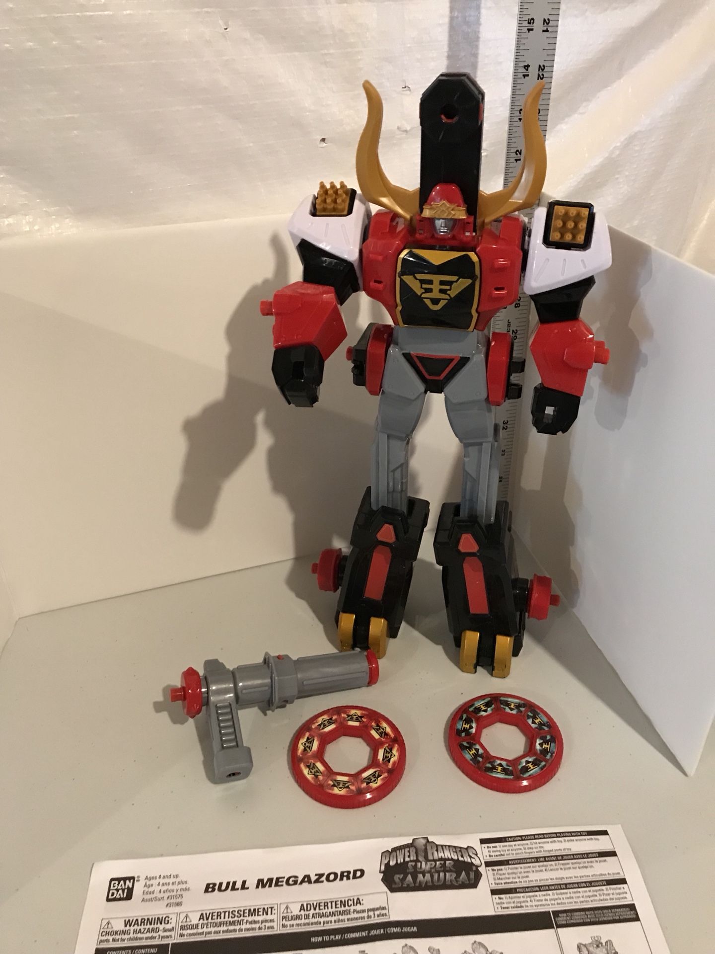 Power Rangers Super Samurai Bull Megazord
