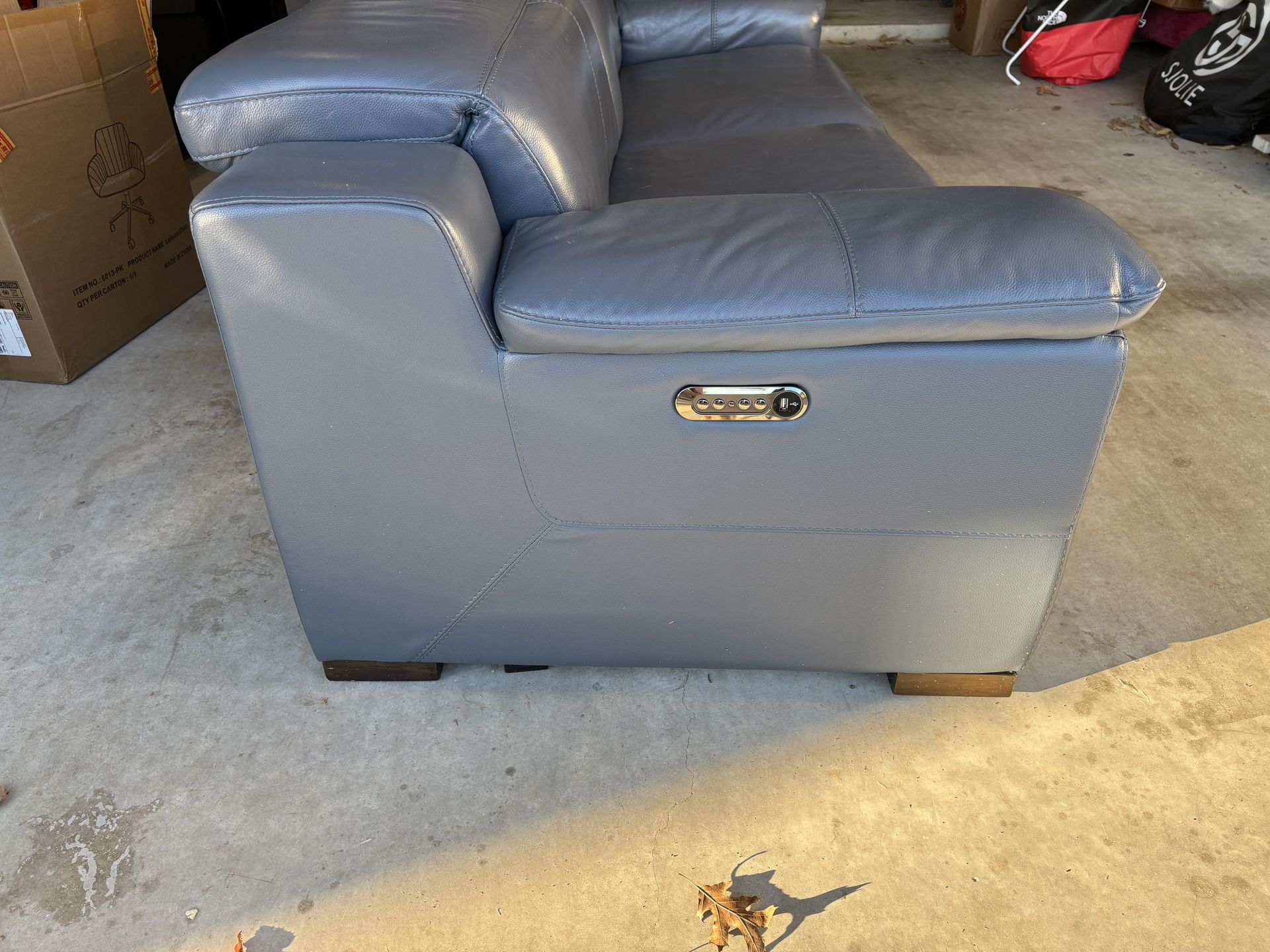 High End Leather Sofa