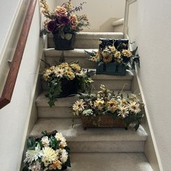 Just Made Faux Floral Arrangements $25-38