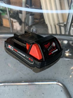 Milwaukee m18 Red Lithium CP2.0 Battery