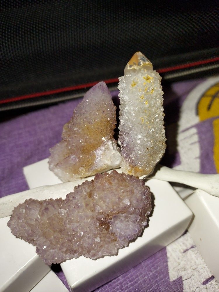 Amethysts Spirit Quartz, Cactus Quartz