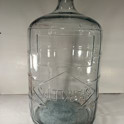 Vintage Sparklette 5 gallon glass carboy