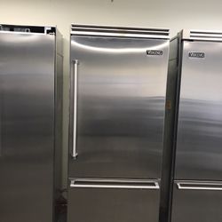 Viking 36”wide 5series Built In Bottom Freezer In Stainless Steel 