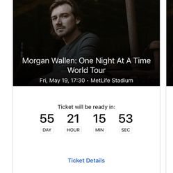 Morgan wallen Tickets For Metlife Stadium 