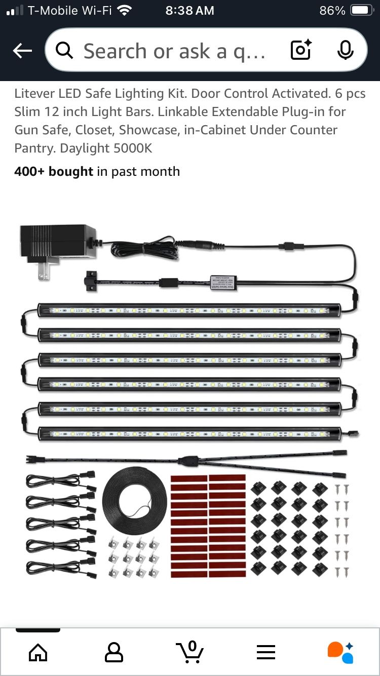 Door Activated LED Safe light Kit-NEW