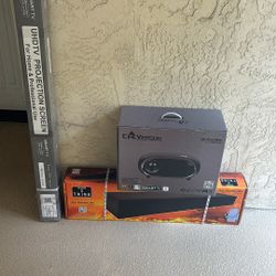 Projector/sound Bar/ Screen 