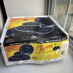 Fiesta 4 Piece Set Cobalt